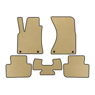 EVA Floor Mats (2014-2018, Beige) Porsche Macan 2014-2024