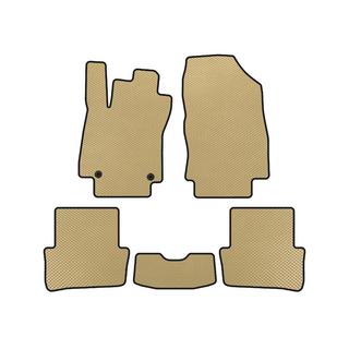 EVA Floor Mats (2012-2016, HB, 5-Door, Beige)