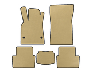 Renault Fluence 2009-2016 EVA Floor Mats (SD, Beige) photo 1