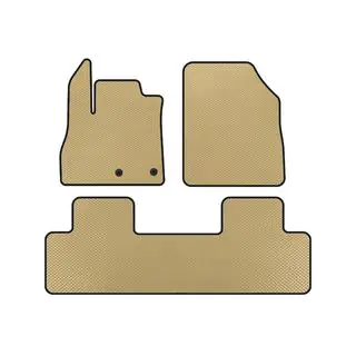 EVA Floor Mats (5-Seater, Beige)
