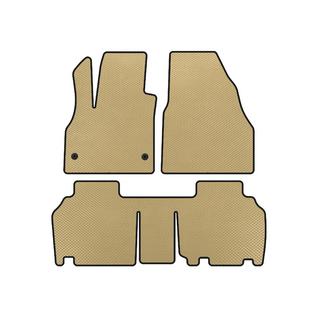 EVA Floor Mats (2 Rows, 5-Door/7-Seater, Beige)