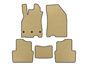 Renault Megane III 2009-2016 EVA Floor Mats (SD, Beige) photo 1