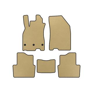 EVA Floor Mats (SD, Beige) Renault Megane III 2009-2016