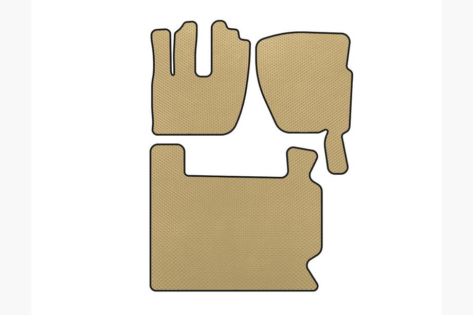 Renault Premium 2006-2013 EVA Floor Mats (Beige) Image