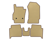 Renault Zoe 2012-2019 EVA Floor Mats (HB, Beige) photo 1