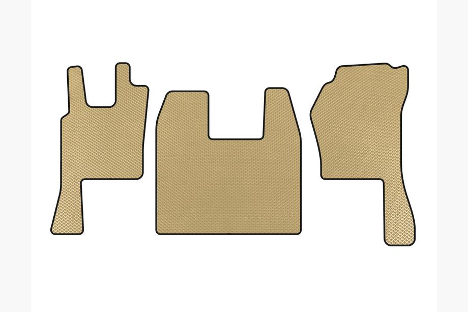 Scania P Series 2004-2017 EVA Floor Mats (Beige) Image