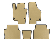 Seat Alhambra 2010- EVA Floor Mats (2 Rows, Beige) photo 1