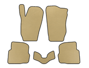 Seat Cordoba 2000-2009 EVA Floor Mats (SD, Beige) photo 1