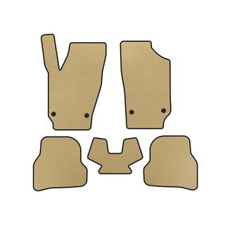 EVA Floor Mats (2010-2012, HB, 5-Door, Beige) Seat Ibiza 2010-2017