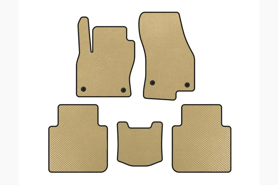 Seat Tarraco 2018- EVA Floor Mats (Beige) Image