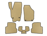 Skoda Fabia 2007-2014 EVA Floor Mats (2010-2014, SW, Beige) photo 1