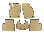 Skoda Kamiq 2019- EVA Floor Mats (Automatic, Beige) photo 1