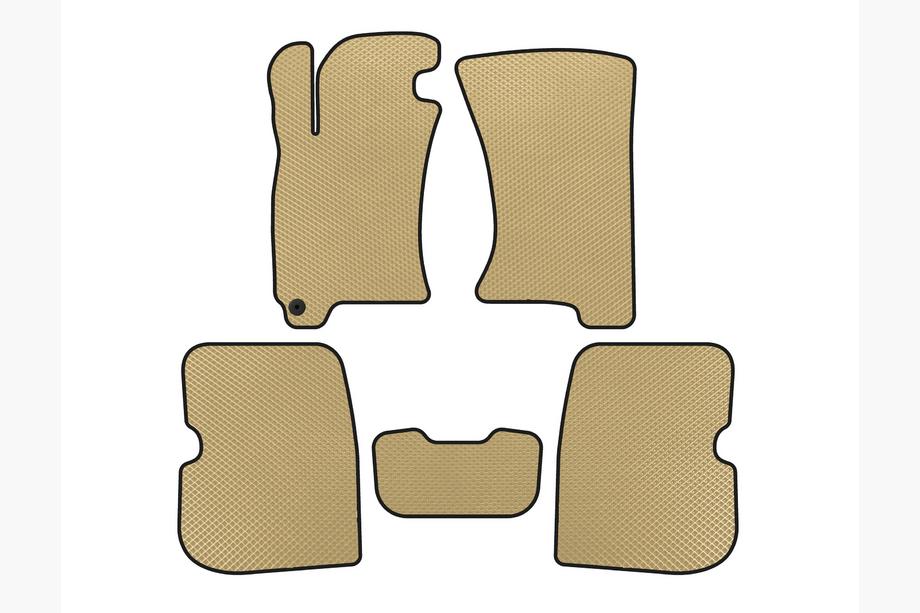 Subaru Forester 1997-2002 EVA Floor Mats (Beige) Image