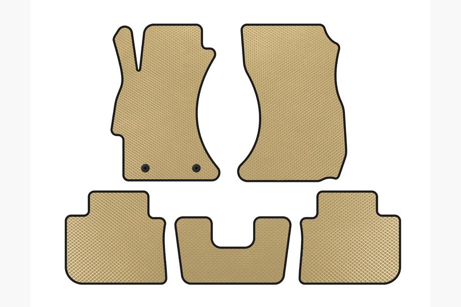 Subaru WRX 2014- EVA Floor Mats (SD, Beige) Image