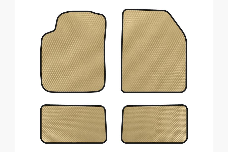 Suzuki Alto 2009-2014 EVA Floor Mats (Beige) Image