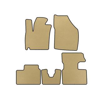 EVA Floor Mats (2016-2020, HB, Beige)