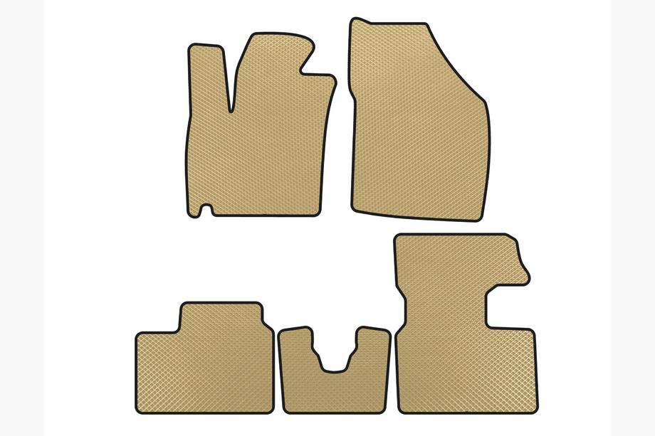 Suzuki Ignis 2016- EVA Floor Mats (2016-2020, HB, Beige) Image