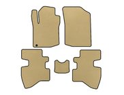 Toyota Aygo 2007-2014 EVA Floor Mats (2007-2009, HB, 3-Door, Beige) photo 1