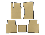 Toyota Fortuner 2006-2015 EVA Floor Mats (Beige) photo 1