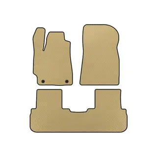 EVA Floor Mats (2 Rows, Beige)
