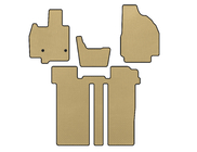 Toyota Previa 2006-2019 EVA Floor Mats (2 Rows, 6-Seater, Beige) photo 1