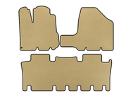 Toyota Sienna 2003-2009 EVA Floor Mats (2 Rows, Beige) photo 1