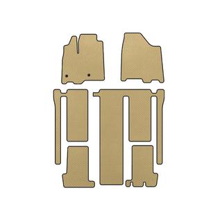 EVA Floor Mats (3 Rows, Beige)