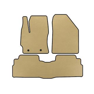 EVA Floor Mats (2 Rows, 7-Seater, Beige)