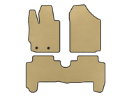 Toyota Yaris 2006-2011 EVA Floor Mats (HB, 5-Door, Beige) photo 1