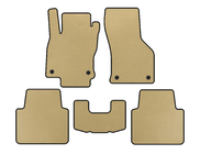 Volkswagen Arteon 2017-2025 EVA Floor Mats (LB, Beige) photo 1