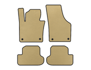Volkswagen Beetle 2011-2015 EVA Floor Mats (HB, Beige) photo 1