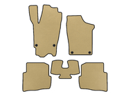 Volkswagen Fox 2003-2021 EVA Floor Mats (HB, 3-Door, Beige) photo 1