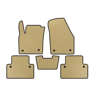 EVA Floor Mats (HB, 3-Door, Beige)