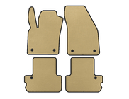 Volvo C70 2006-2010 EVA Floor Mats (Cabriolet, Beige) photo 1