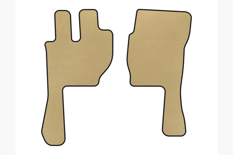 Volvo FH 1993-2012 EVA Floor Mats (1998-2002, Beige) Image