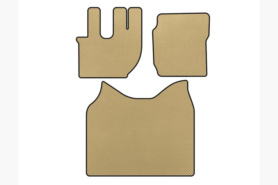 Volvo FH 1993-2012 EVA Floor Mats (2008-2012, Beige) Image