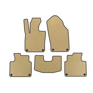 EVA Floor Mats (SD, Short Base, Beige) Volvo S90/V90 2016-