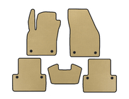 Volvo V50 2004-2012 EVA Floor Mats (2007-2012, SW, Beige) photo 1