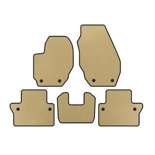 EVA Floor Mats (Beige) Volvo V70 2007-2013