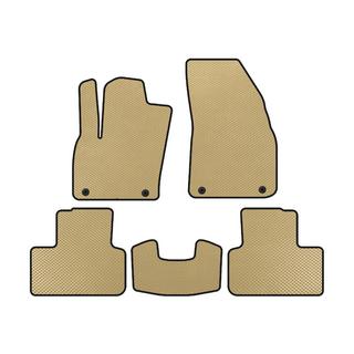EVA Floor Mats (Beige) Volvo XC40 2018-