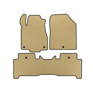 EVA Floor Mats (2 Rows, Beige) Acura MDX 2007-2013