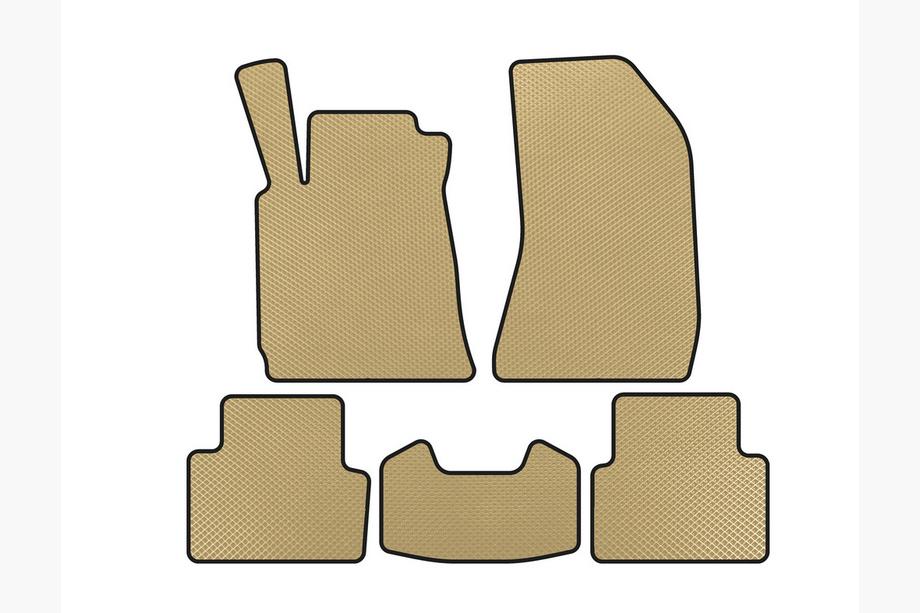 Alfa Romeo 159 2005–2011 EVA Floor Mats V-1 (Beige) Image