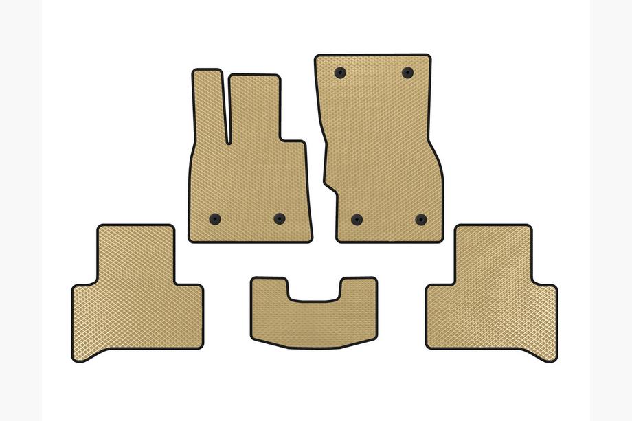Alfa Romeo Stelvio 2016- EVA Floor Mats (Beige) Image