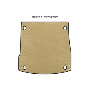 EVA Trunk Mat V-1 (with Subwoofer, Beige)