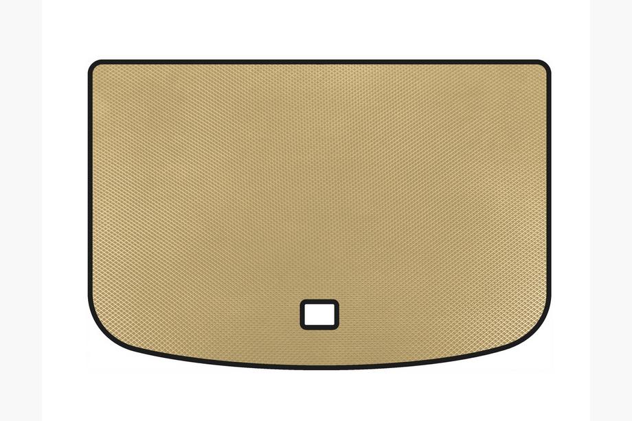 Audi A1 2010-2018 EVA Trunk Mat (HB, 3-Door, Beige) Image