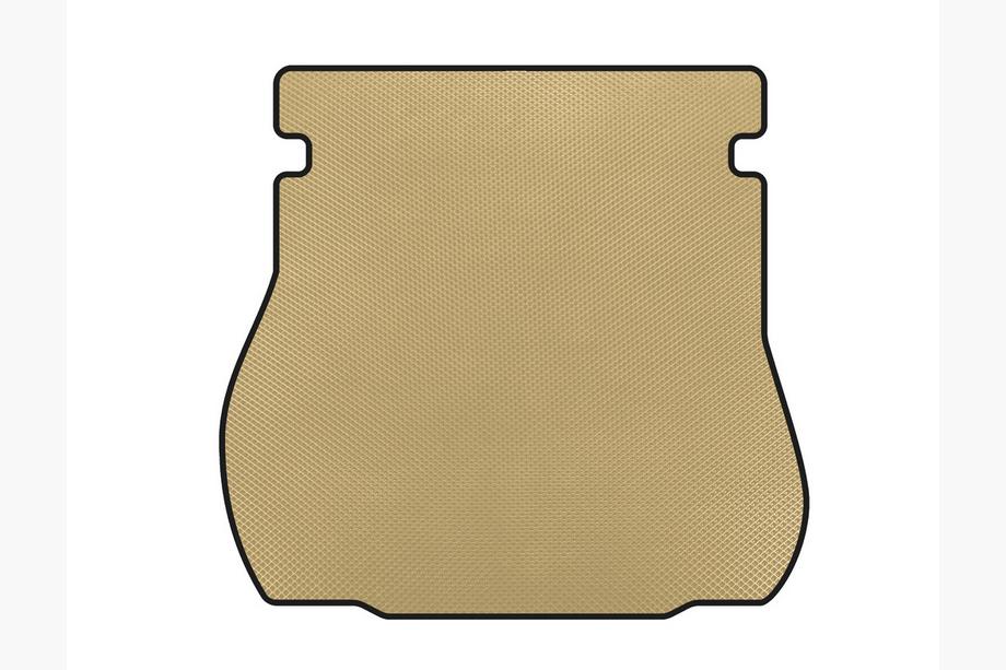 Audi A4 B5 1994–2001 EVA trunk mat V-1 (Avant, Beige) Image