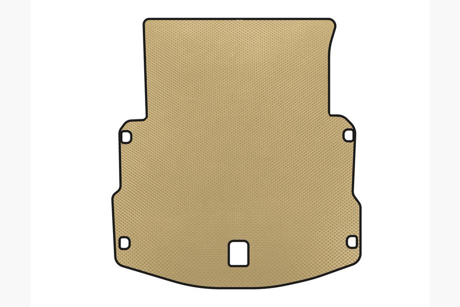 Audi A8 2018- EVA Trunk Mat (Long, Beige) Image