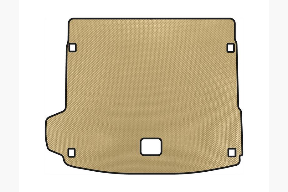 Audi Q5 2017-2025 EVA Trunk Mat (Beige) Image