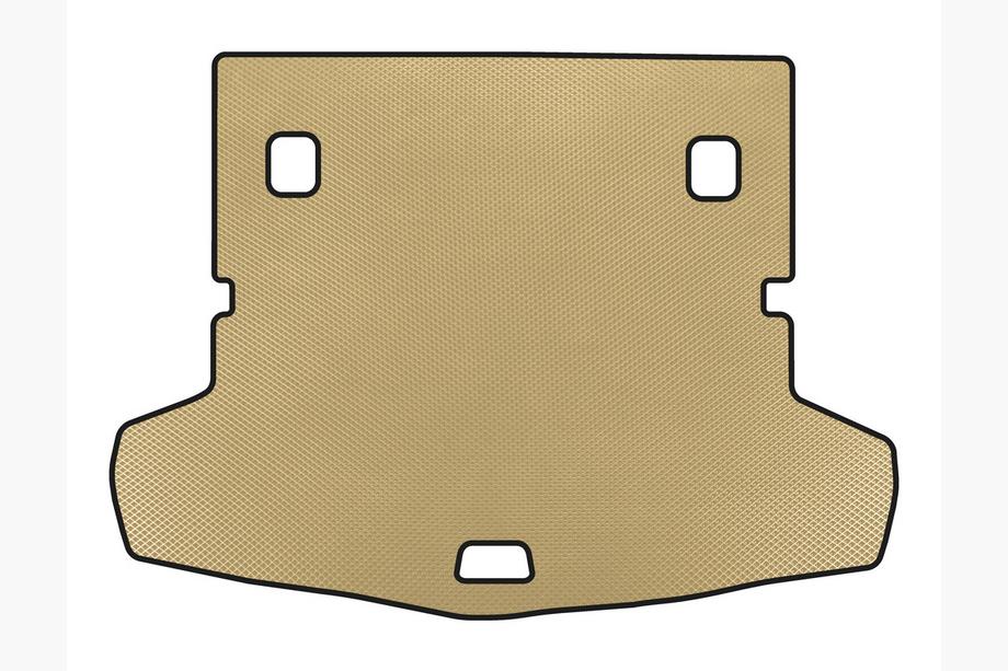BMW 2 Series Active Tourer F45/F46 2014-2021 EVA Trunk Mat V-1 (For F46, 7-Seater, Beige) Photo 1