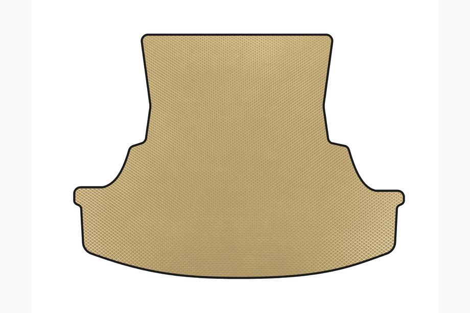 Chrysler C300 2004-2011 EVA Trunk Mat (SD, Beige) Image